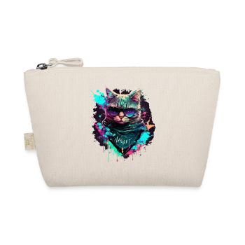 Cybper Cat - Organic Pouch - nature - Front