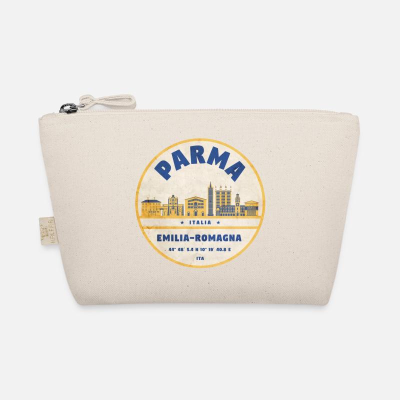 Parma Skyline Emilia Romagna Sticker - Bio-Täschchen - Natur