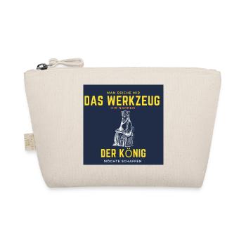 Man reiche mir da werkzeug ihr narren - Bio-Täschchen - Natur - Vorne