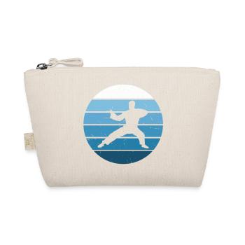 Kung Fu Wushu Women Kungfu Martial Arts Men - Organic Pouch - nature - Front