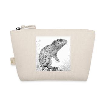 Jungle Lion Safari Nature Bio T-Shirt - Organic Pouch - nature - Front
