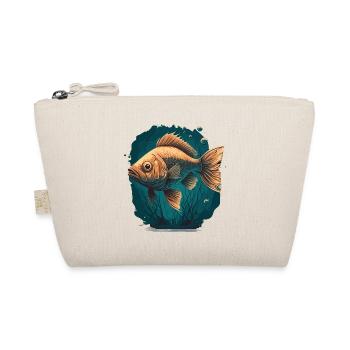Deep Sea Fish Illustration - Organic Pouch - nature - Front