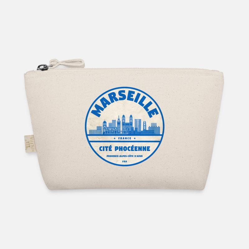 Marseille Cité Phocéenne Emblem - Bio-Täschchen - Natur