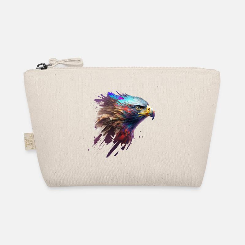 Mächtiger Adler: Ein modernes Ölbild Bio-Täschchen