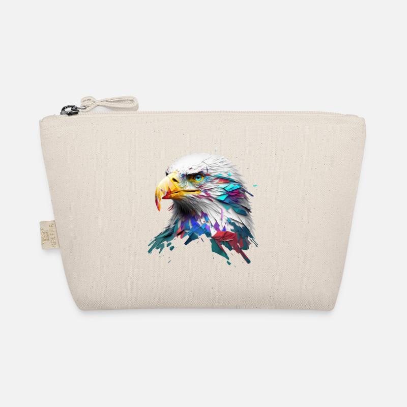Mächtiger Adler: Ein modernes Ölbild Bio-Täschchen