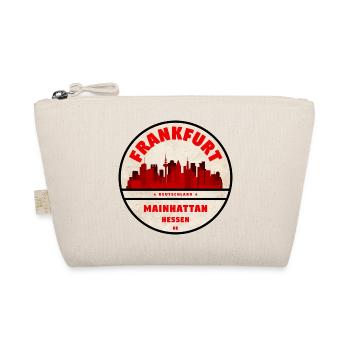 Mainhattan Skyline Rouge Francfort - Trousse biologique - nature - Devant