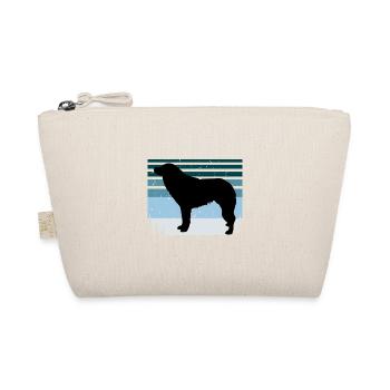 Aidi Dog Silhouette Vintage Sunset pour les amoureux des chiens - Trousse biologique - nature - Devant