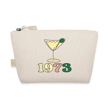 GEBURTSTAGSGESCHENKE JAHR 1973 - COCKTAIL - Bio-Täschchen - Natur - Vorne