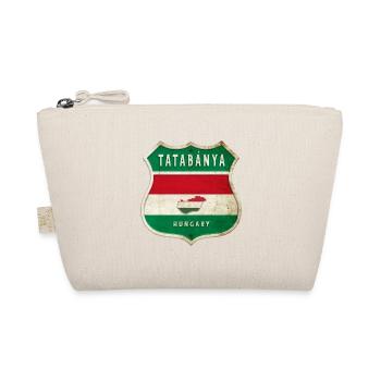 Design du drapeau de Tatabánya (Hongrie) - Trousse biologique - nature - Devant