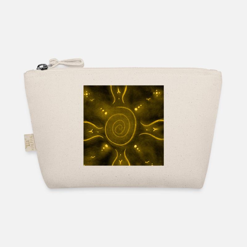 SUNNY YELLOW MANDALA Organic Pouch