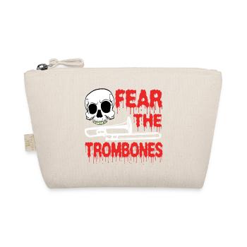 A Perfect Gift Music "Fear The Trombones" T-shirt - Bio-Täschchen - Natur - Vorne
