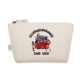 Feuerwehr Brandschutz Lebensretter Statement - Bio-Täschchen - Natur - Vorne