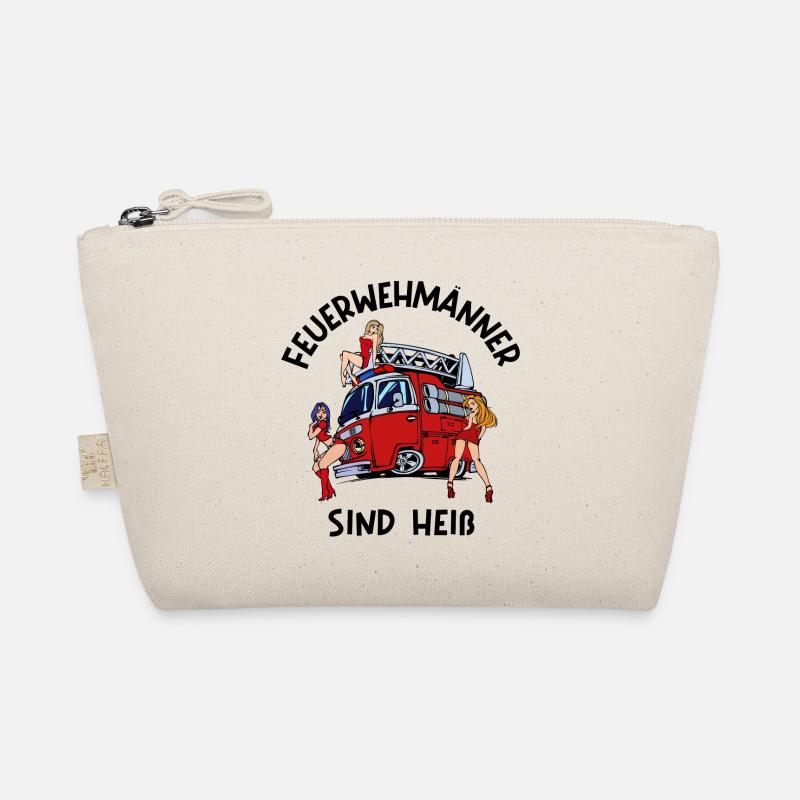 Feuerwehr Brandschutz Lebensretter Statement Bio-Täschchen