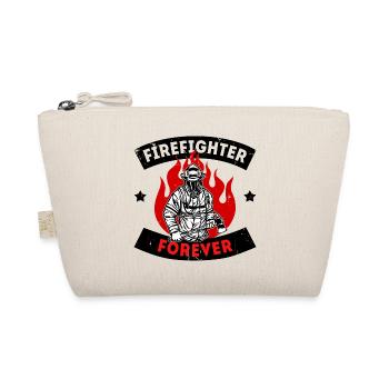 Firefighter Fire Brigade Fire Protection Statement - Organic Pouch - nature - Front
