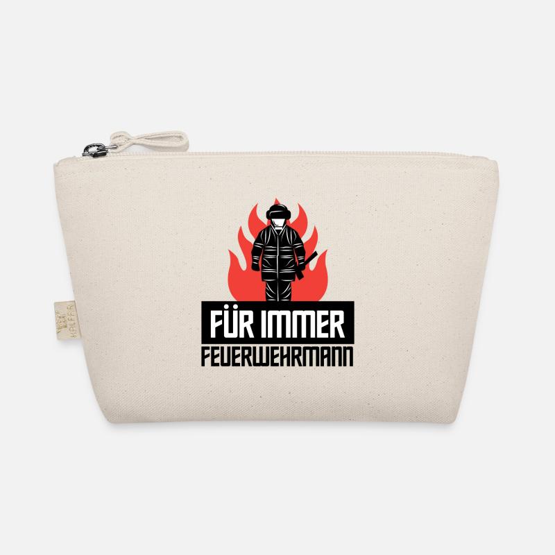 Feuerwehr Lebensretter Feuerwehrmann Statement Bio-Täschchen
