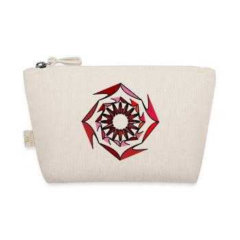 Ring of Fire [unique design from FishPressInk] - Organic Pouch - nature - Front