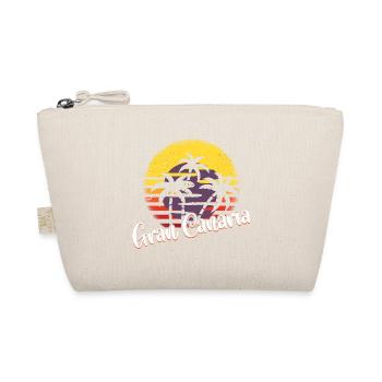 "Gran Canaria Island Spain" T-shirt Design Sun - Trousse biologique - nature - Devant