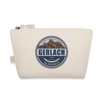 Gerlach Slovakia Vintage Mountain Hiking Design - Organic Pouch - nature - Front