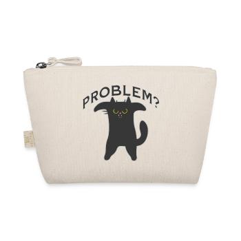 Cat problem? - Cat Friends - Gift - Organic Pouch - nature - Front