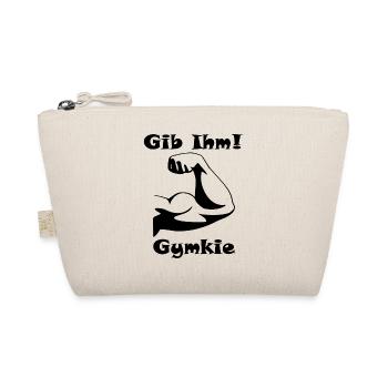 Gib Ihm! Gymkie - black - Bio-Täschchen - Natur - Vorne