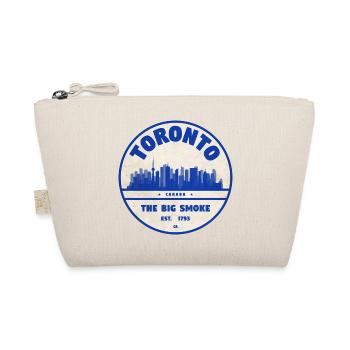 Silhouette vintage de Toronto - Trousse biologique - nature - Devant