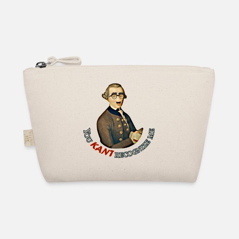 Funny Philosopher: Can't recognize Immanuel Kant Organic Pouch