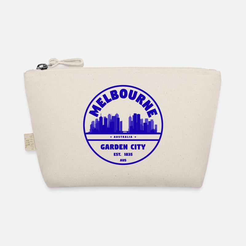 Melbourne Gartenstadt Skyline Bio-Täschchen