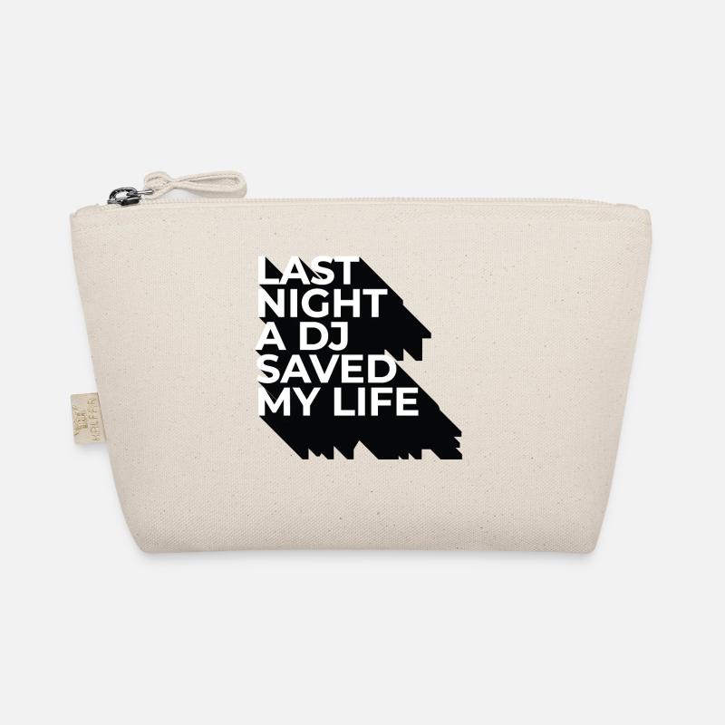 Last night a dj saved my life - Bio-Täschchen - Natur