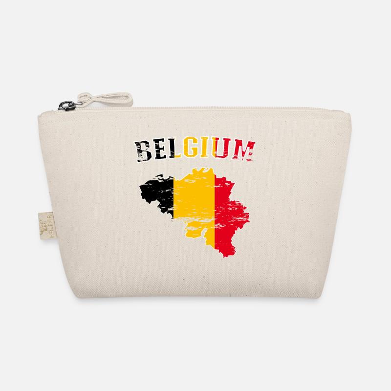 Carte murale de la Belgique Drapeau utilisé Trousse biologique