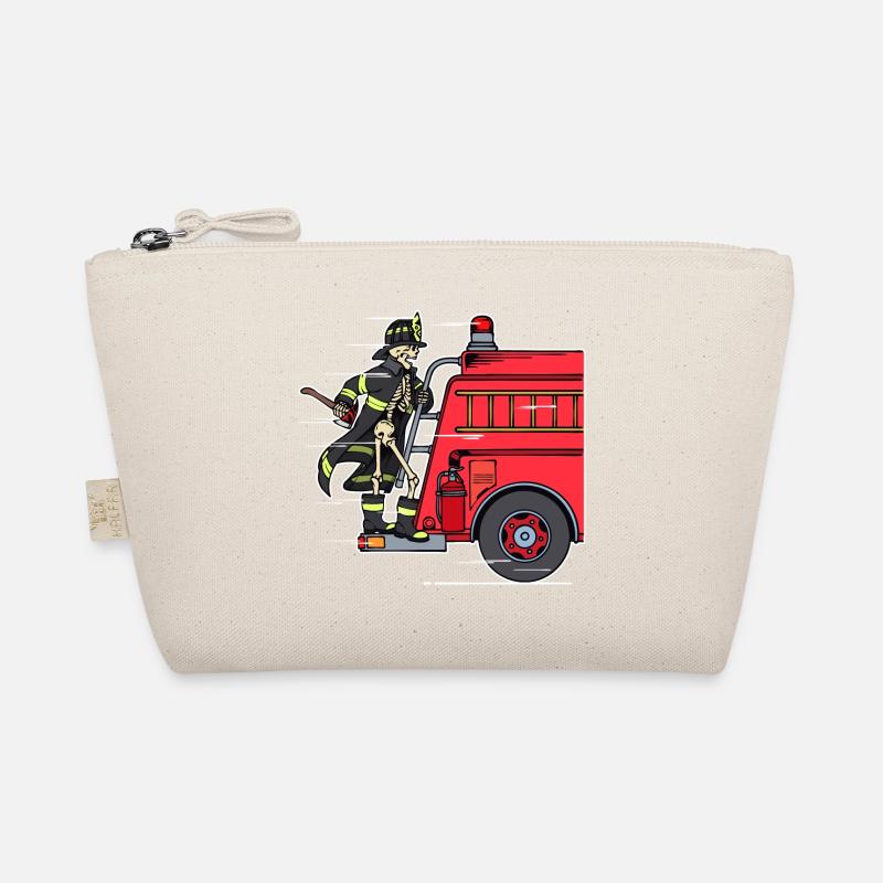 Firefighter Fire Protection Rescuer Fire Engine Organic Pouch