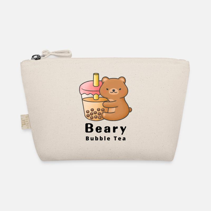 Ours et Bubble Tea Trousse biologique
