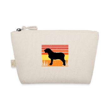 Istrian Coarse Haired Hound Dog Silhouette Retro - Trousse biologique - nature - Devant