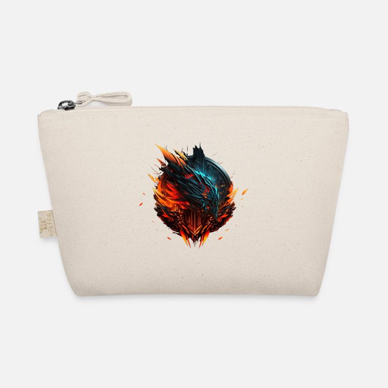 Fire cyber logo Organic Pouch