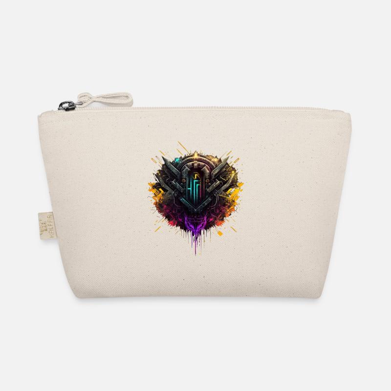 colorful technical logo Organic Pouch