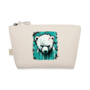 Ours polaire en colère - Trousse biologique - nature - Devant