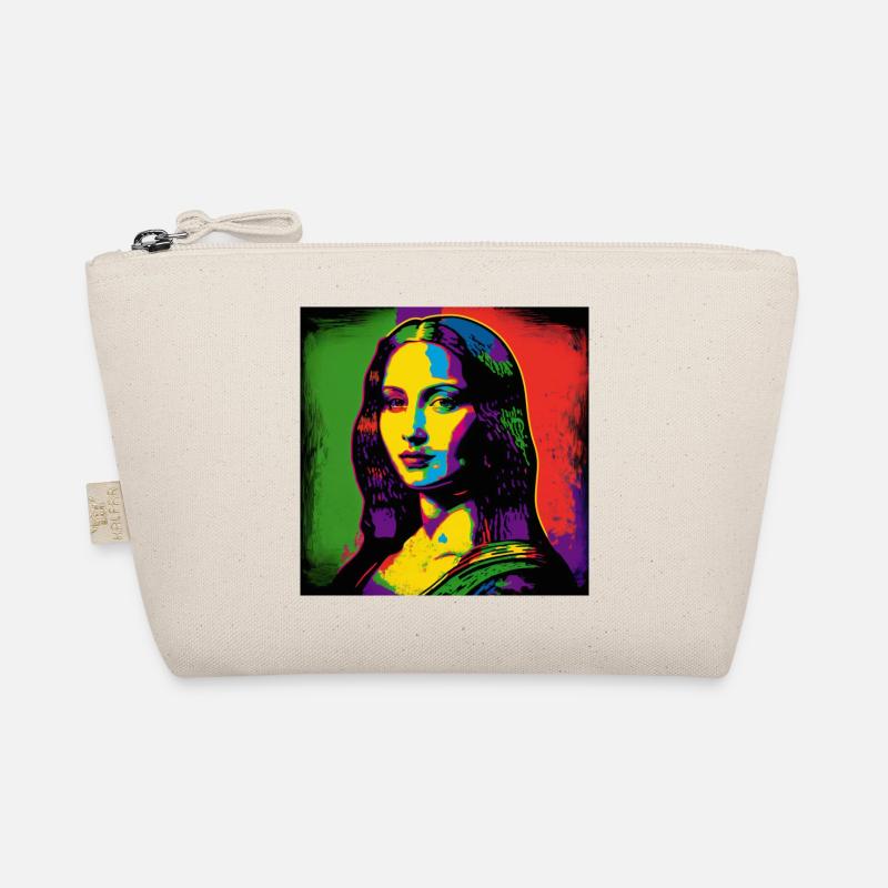 Portrait Pop-Art Bio-Täschchen