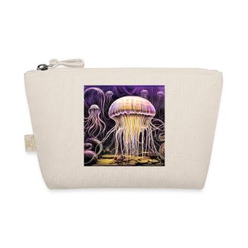 luminous jellyfish - Organic Pouch - nature - Front