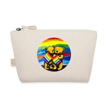 Ours en peluche gays - Trousse biologique - nature - Devant