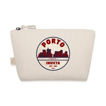 Porto Skyline Invicta Badge - Bio-Täschchen - Natur - Vorne