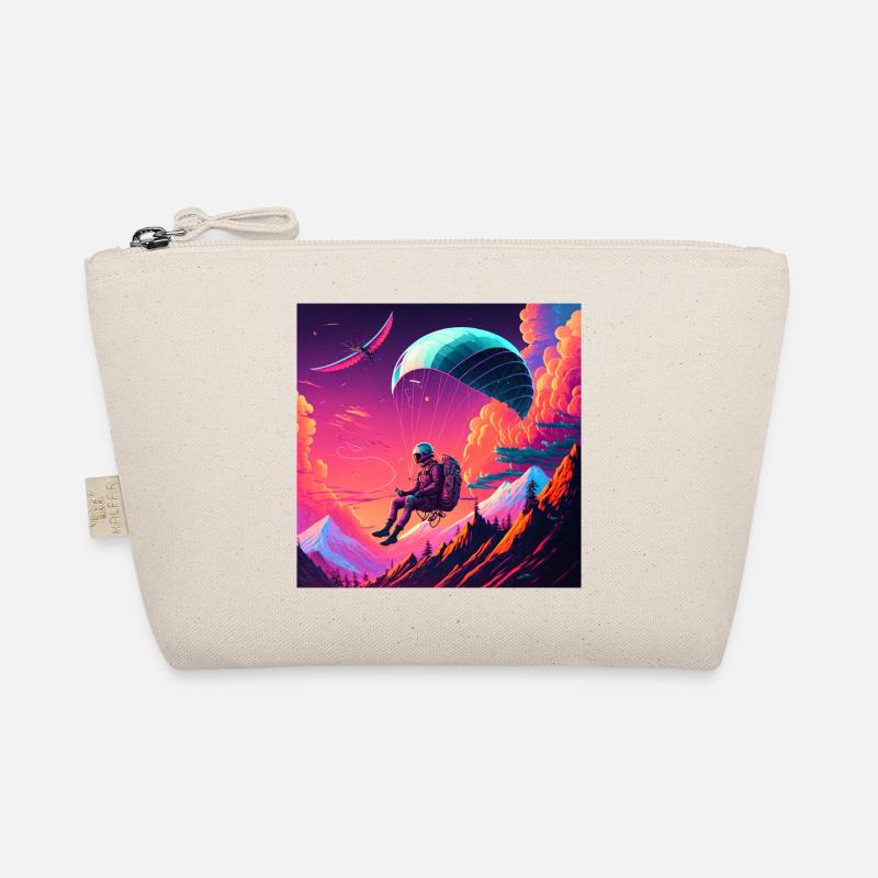Parapentes en style synthwave Trousse biologique