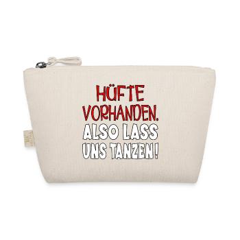 TANZRHYTHMUS TANZEN - HÜFTE SCHWINGEN - Bio-Täschchen - Natur - Vorne