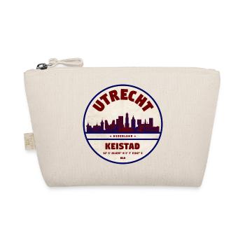 Utrecht Keistad Skyline Emblem - Organic Pouch - nature - Front