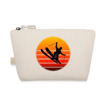 Freestyle Ski Herren Slopestyle Damen Ski Jumping - Bio-Täschchen - Natur - Vorne