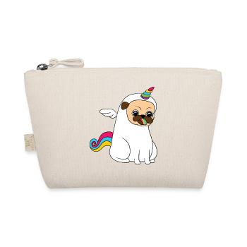 "Unipug Pug Unicorn" Certified Dog Lover? Here's - Organic Pouch - nature - Front