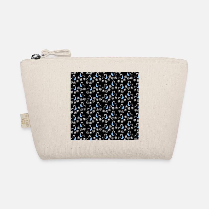 Daunenfedern, Singvogelmuster Bio-Täschchen