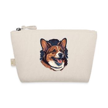 Corgi brun joyeux - Trousse biologique - nature - Devant