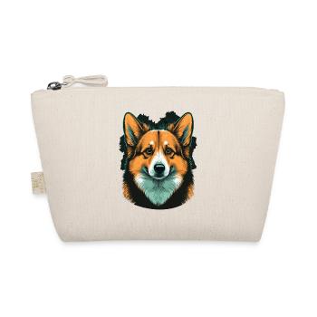 Choqué Corgi - Trousse biologique - nature - Devant