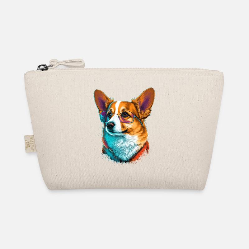 Brillanter Corgi Bio-Täschchen