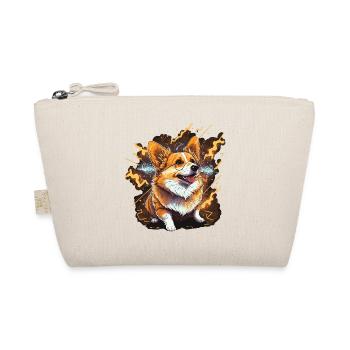 Corgi énergique - Trousse biologique - nature - Devant