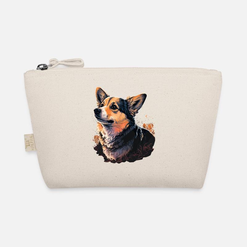 delightful Corgi Organic Pouch